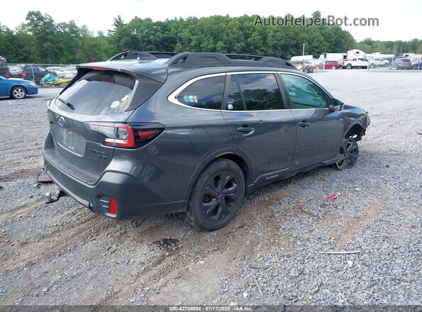 4S4BTGLDXM3101912 2021 SUBARU OUTBACK Gray Trasero derecho