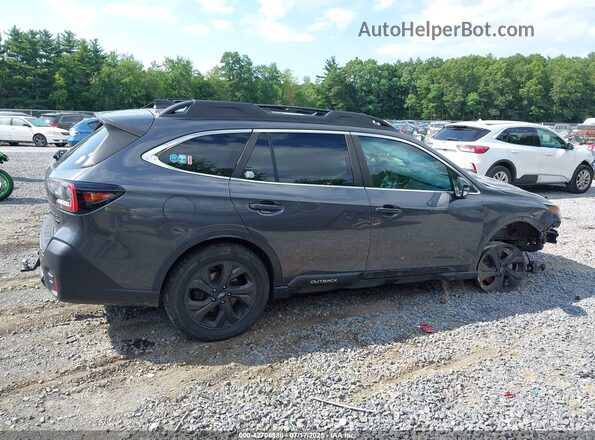 4S4BTGLDXM3101912 2021 SUBARU OUTBACK Gray Vista interior trasera