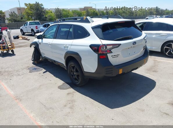 4S4BTGUD2P3205295 2023 SUBARU OUTBACK Белый Задняя левая четверть