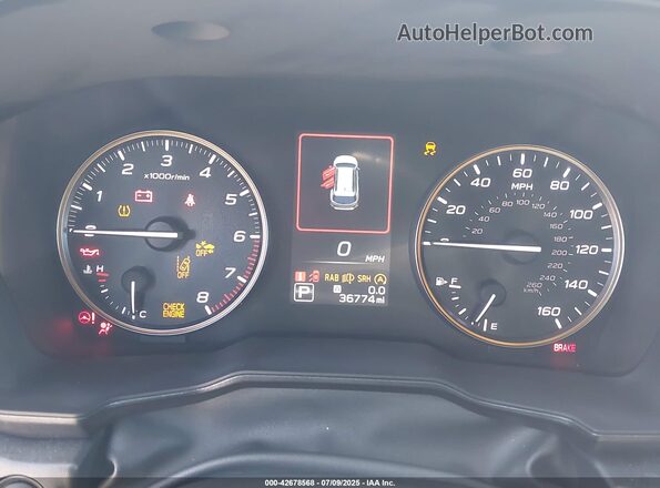 4S4BTGUD2P3205295 2023 SUBARU OUTBACK Белый Вид задних сидений