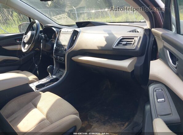 4S4WMAFD2M3466690 2021 SUBARU ASCENT Коричневый Вид салона спереди