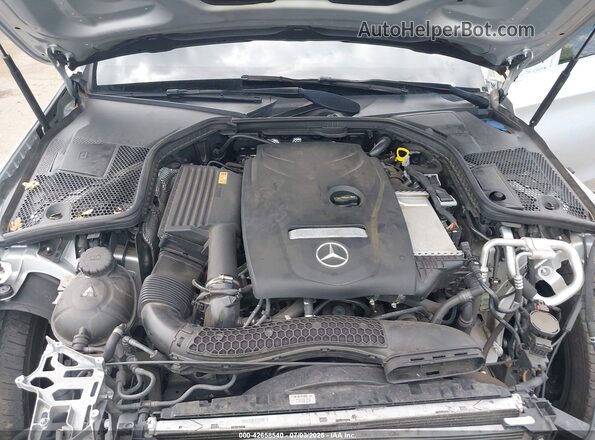 55SWF4KB2JU273845 2018 MERCEDES-BENZ C-CLASS Silver Հետևի տեսք