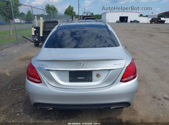 55SWF4KB2JU273845 2018 MERCEDES-BENZ C-CLASS Silver 