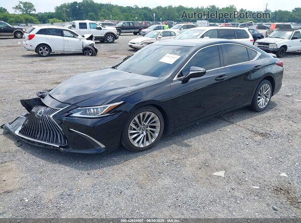 58AEZ1B16LU068960 2020 LEXUS ES 350 Черный Передняя левая четверть