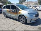 2021 Honda Odyssey Ex Silver vin: 5FNRL6H52MB004785
