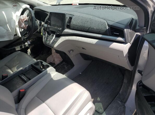 5FNRL6H63PB048629 2023 HONDA ODYSSEY Серебряный Вид панели приборов