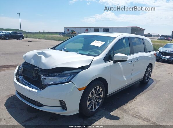 5FNRL6H68RB016472 2024 HONDA ODYSSEY Белый Передняя левая четверть