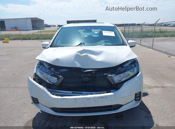 5FNRL6H68RB016472 2024 HONDA ODYSSEY Белый Вид щитка приборов