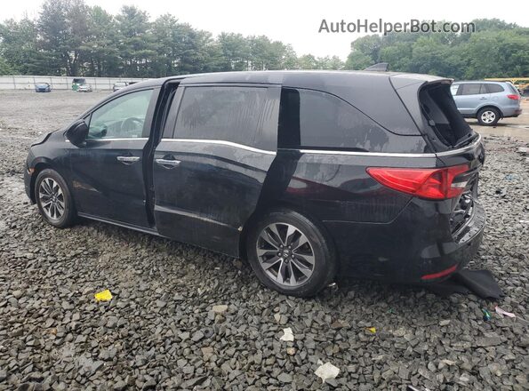 5FNRL6H74MB001694 2021 HONDA ODYSSEY Black Tył lewy