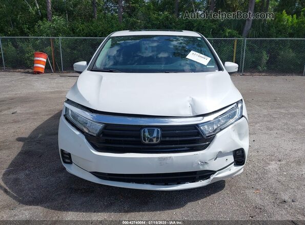 5FNRL6H82PB047005 2023 HONDA ODYSSEY White Սարքավորումների վահանակի տեսք