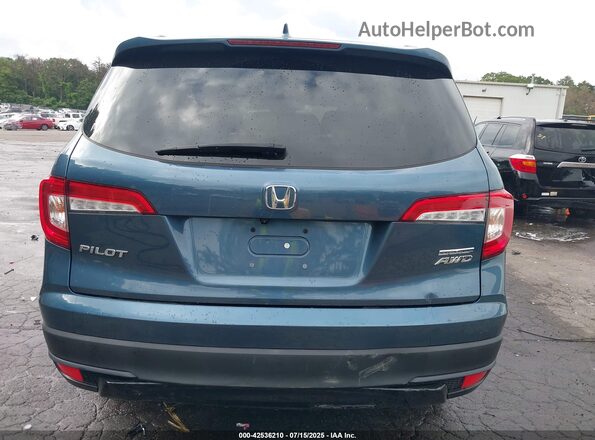 5FNYF6H25MB082972 2021 HONDA PILOT Blue Widok z przodu