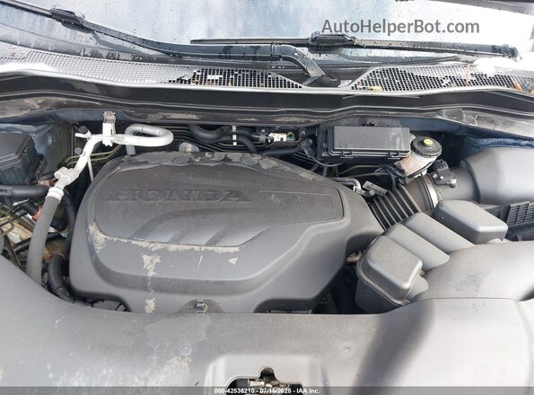 5FNYF6H25MB082972 2021 HONDA PILOT Blue Widok z tyłu