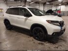 2021 Honda Passport Awd Elite White vin: 5FNYF8H02MB006281