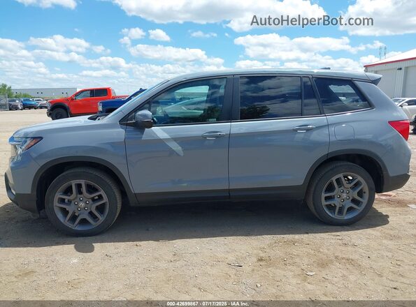 5FNYF8H53PB009724 2023 HONDA PASSPORT Gray Панорамний вид салону 360°