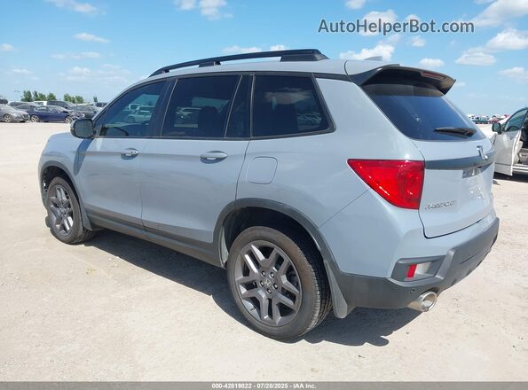 5FNYF8H58NB030274 2022 HONDA PASSPORT Gray Rear left