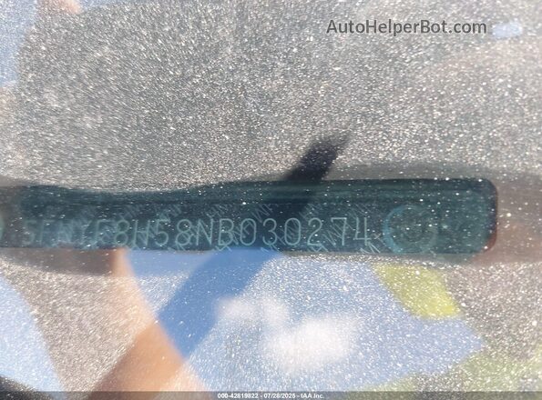 5FNYF8H58NB030274 2022 HONDA PASSPORT Gray 