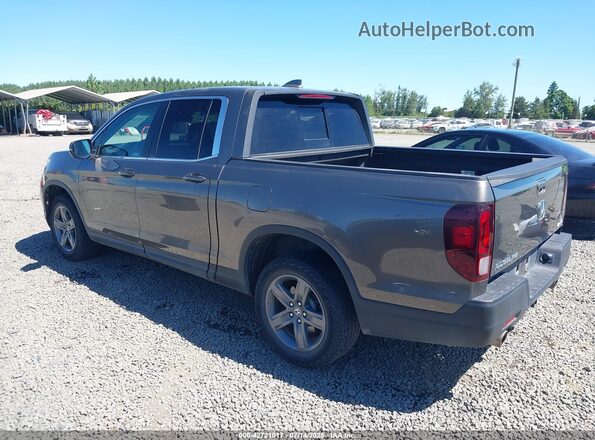 5FPYK3F57MB023405 2021 HONDA RIDGELINE Gray უკანა მარცხენა