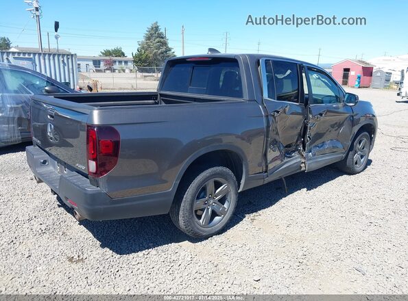 5FPYK3F57MB023405 2021 HONDA RIDGELINE Gray უკანა მარჯვენა