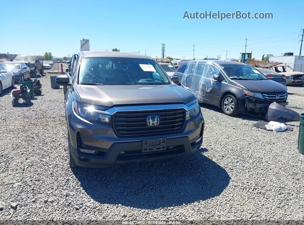 5FPYK3F57MB023405 2021 HONDA RIDGELINE Gray ხელსაწყოთა პანელის ხედი
