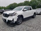 2022 Honda Ridgeline Rtl White vin: 5FPYK3F57NB001597