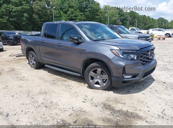 5FPYK3F62RB010318 2024 HONDA RIDGELINE Серый Передняя правая четверть