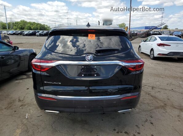 5GAERAKW2MJ114733 2021 BUICK ENCLAVE Black უკანა ხედი