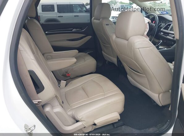 5GAERBKW8LJ139544 2020 BUICK ENCLAVE White VIN sticker view