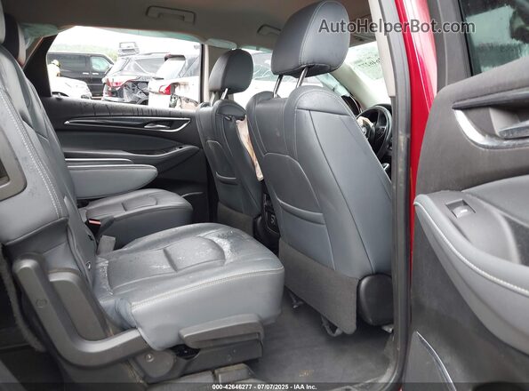 5GAERBKW9LJ256811 2020 BUICK ENCLAVE Red VIN sticker view