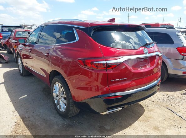 5GAERCKW0LJ237067 2020 BUICK ENCLAVE Red Rear left