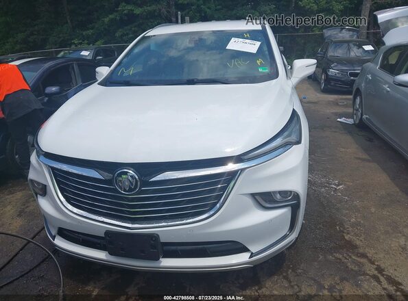 5GAERCKW3NJ124149 2022 BUICK ENCLAVE Белый Вид щитка приборов