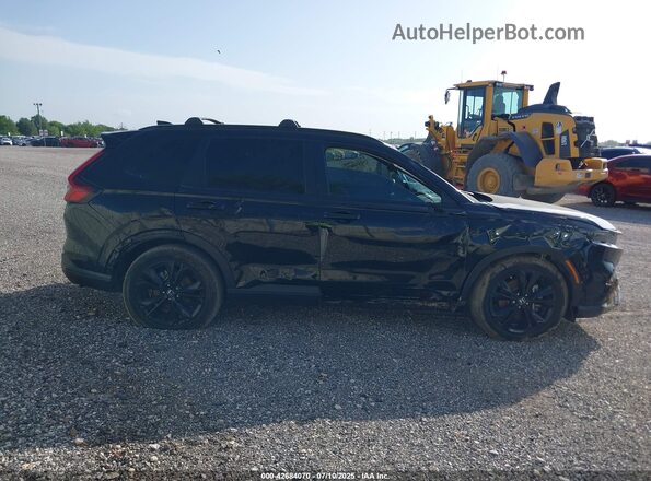 5J6RS6H99PL008348 2023 HONDA CR-V HYBRID Black Widok zestawu wskaźników