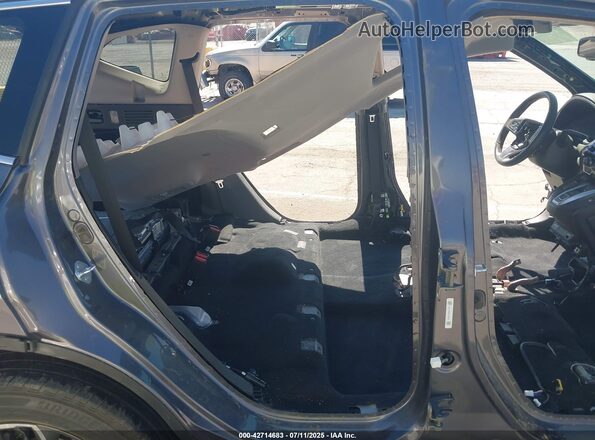 5J6RT6H89NL030979 2022 HONDA CR-V HYBRID Gray Vista de la etiqueta del VIN
