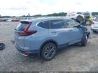 2021 Honda Cr-v 2wd Ex Blue vin: 5J6RW1H56MA000445