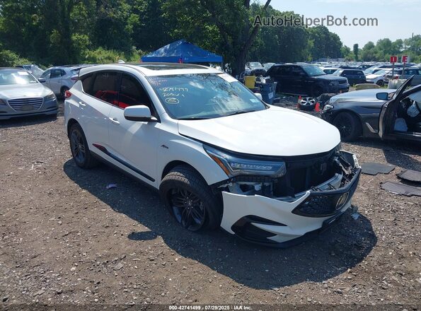 5J8TC2H62LL037497 2020 ACURA RDX White Delantero derecho