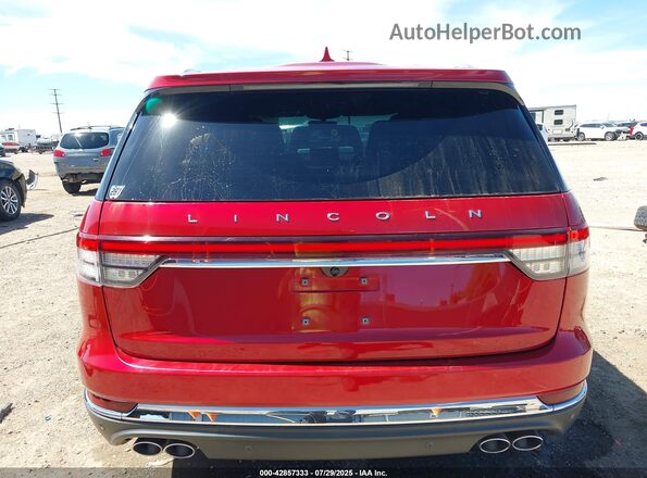 5LM5J7WCXLGL09704 2020 LINCOLN AVIATOR Red 