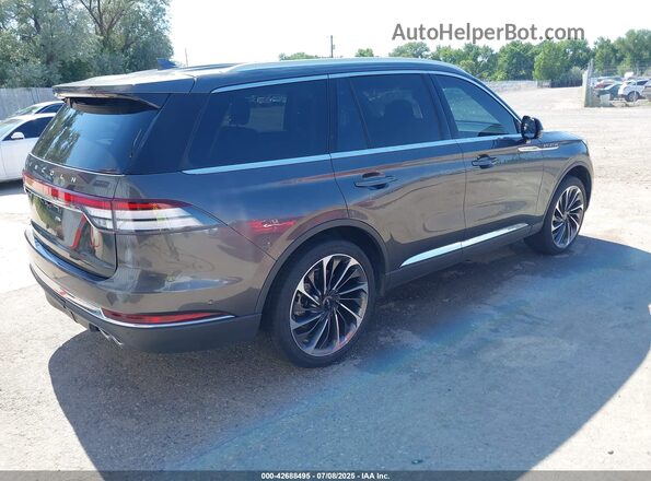 5LM5J7XC9LGL25102 2020 LINCOLN AVIATOR Gray Trasero derecho