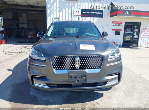 5LM5J7XC9LGL25102 2020 LINCOLN AVIATOR Gray Vista del cuadro de instrumentos