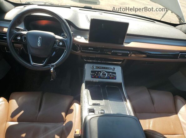 5LM5J7XCXPGL12350 2023 LINCOLN AVIATOR Черный Вид панели приборов