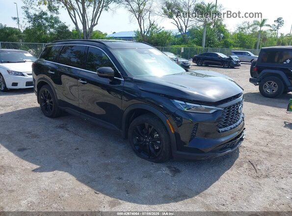 5N1AL1FR3SC353451 2025 INFINITI QX60 Черный Передняя правая четверть