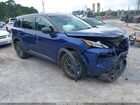 2021 Nissan Rogue S Intelligent Awd Blue vin: 5N1AT3AB4MC811779