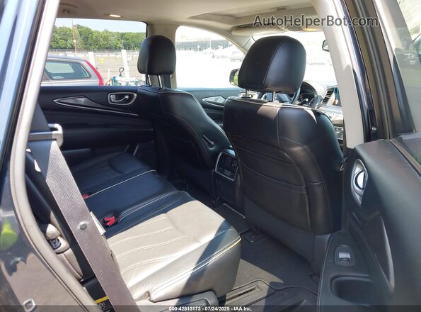 5N1DL0MM8JC511506 2018 INFINITI QX60 Dark Blue Вид наклейки с VIN-кодом