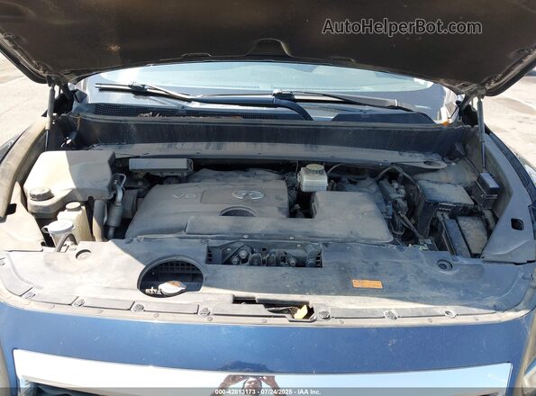 5N1DL0MM8JC511506 2018 INFINITI QX60 Dark Blue Вид сзади