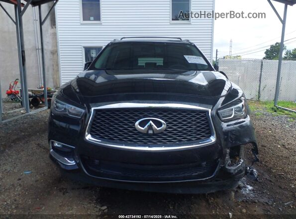 5N1DL0MM8LC546145 2020 INFINITI QX60 Black Вид щитка приладів
