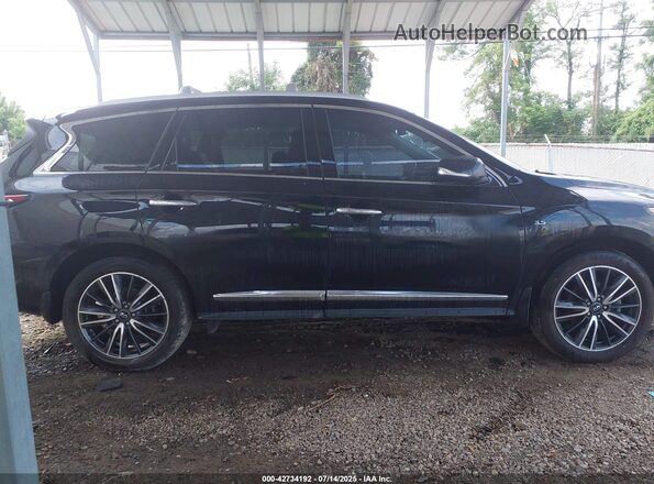 5N1DL0MM8LC546145 2020 INFINITI QX60 Black Вид задньої частини салону