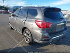 2017 Nissan Pathfinder Platinum Серый vin: 5N1DR2MM2HC913364