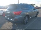 2017 Nissan Pathfinder Platinum Серый vin: 5N1DR2MM2HC913364