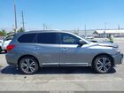 2017 Nissan Pathfinder Platinum Серый vin: 5N1DR2MM2HC913364