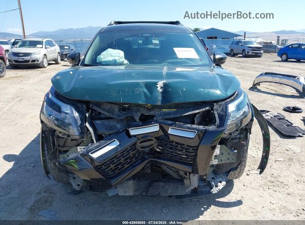 5N1DR3BD6RC297095 2024 NISSAN PATHFINDER Зеленый Вид спереди
