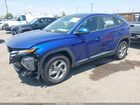 2022 Hyundai Tucson Se Синий vin: 5NMJACAEXNH044107