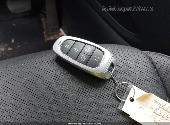 5NMJF3AE8PH254211 2023 HYUNDAI TUCSON Синий Вид панели приборов